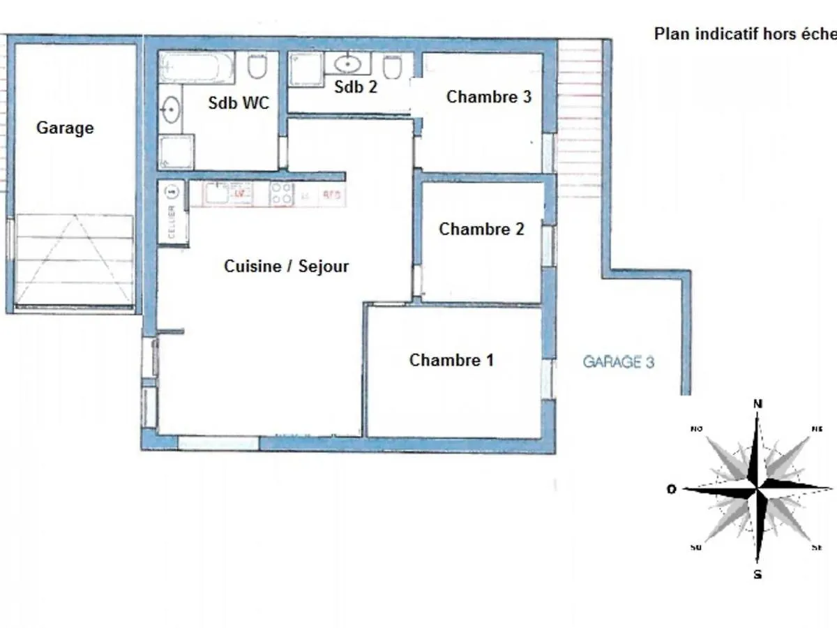 Appartement Les Gets, 4 pièces, 8 personnes - FR-1-598-55 Appartamento